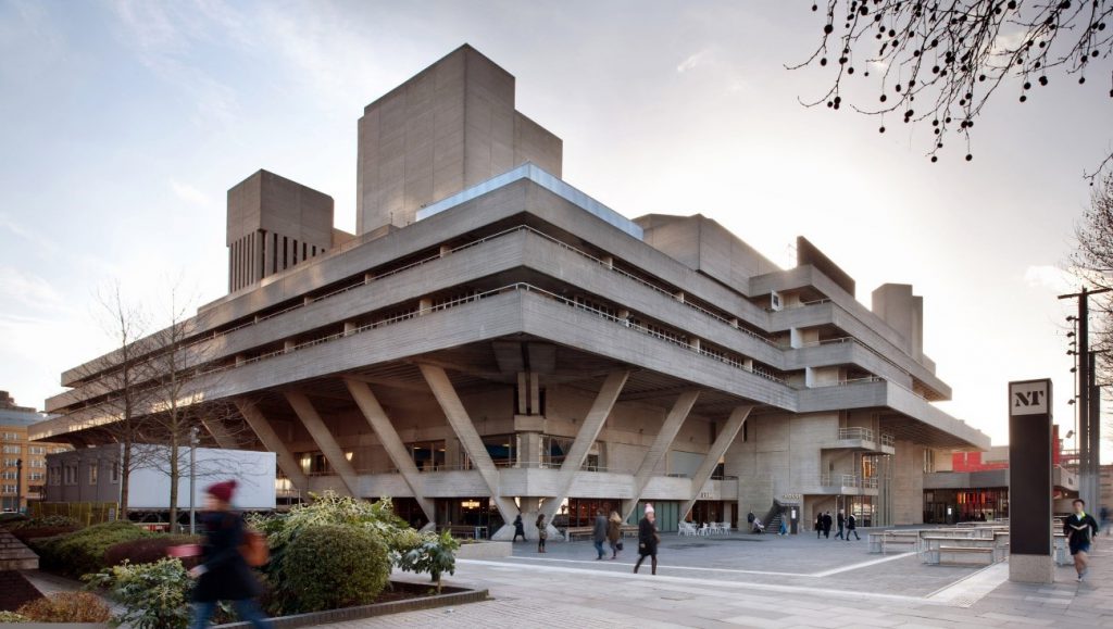 Laje nervurada pelo mundo - Royal National Theatre 01