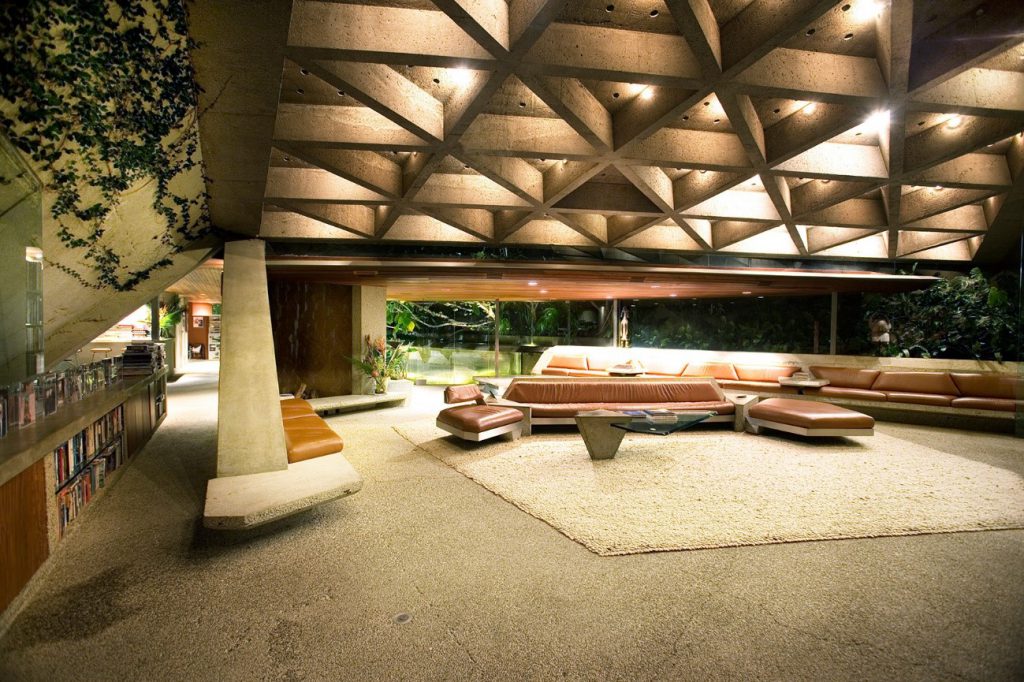 Laje nervurada pelo mundo: Sheats-Godstein Residence