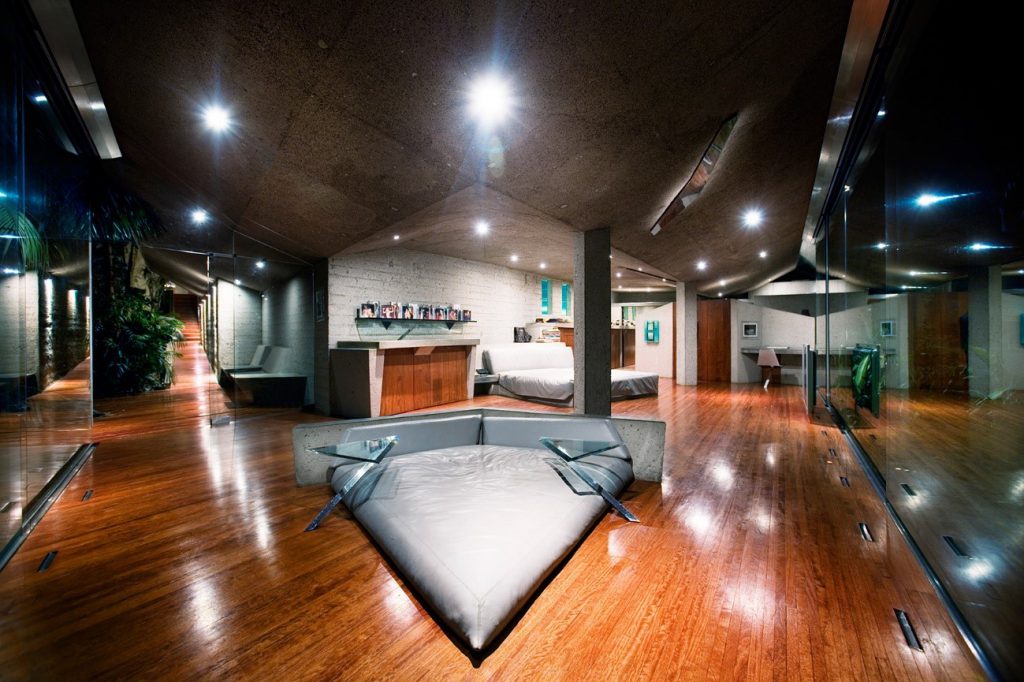 Laje nervurada pelo mundo: Sheats-Godstein Residence