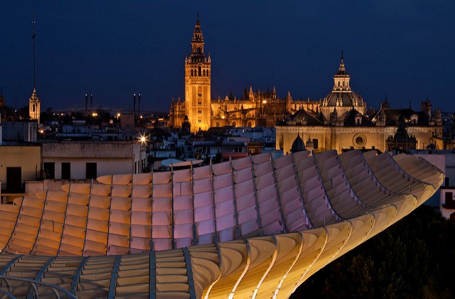 Laje nervurada pelo mundo - Metropol Parasol 05