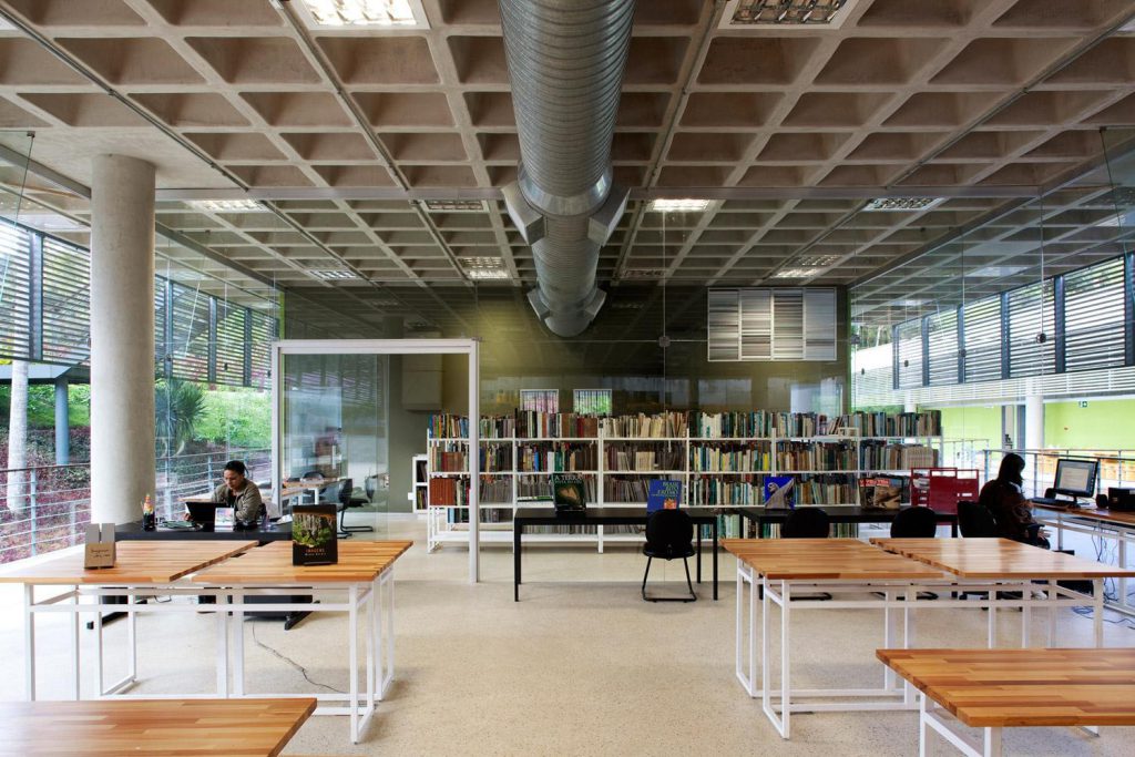 Centro Educativo Burle Marx área de estudo