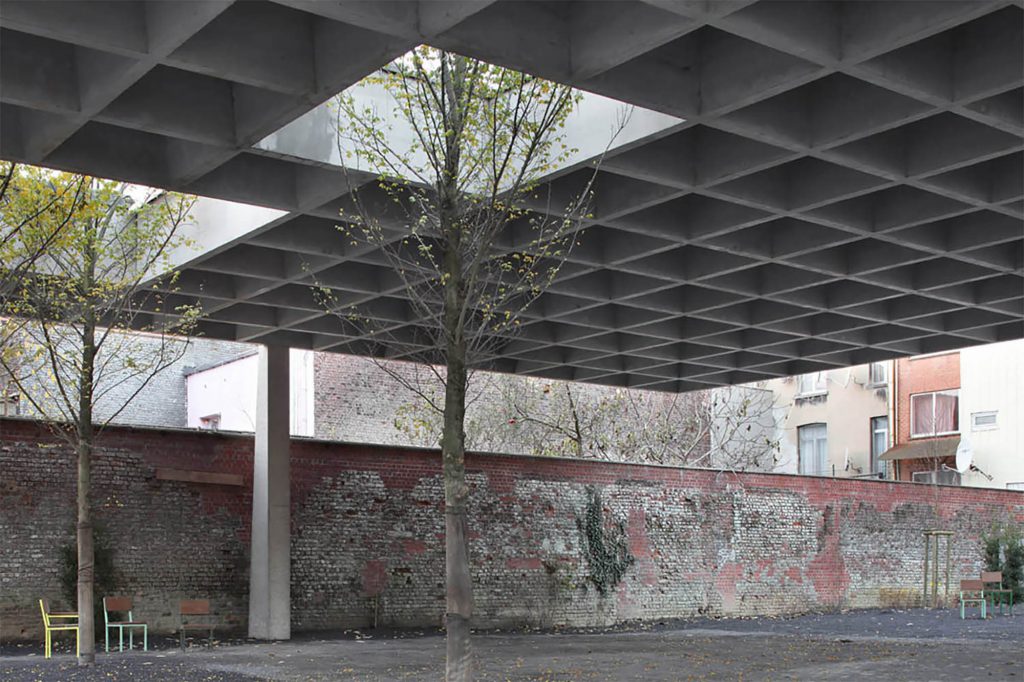 Laje Nervurada em Bruxelas - Structure and Gardens