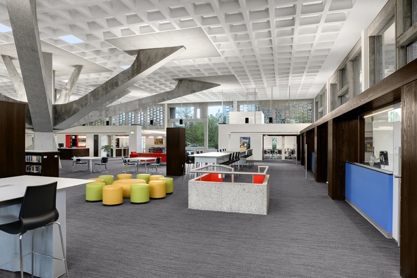 Laje Nervurada pelo Mundo: Alcuin Library