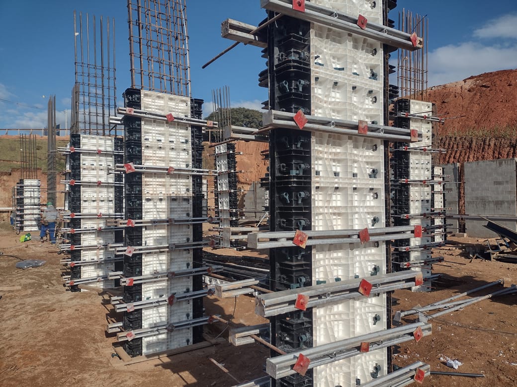 fôrma para pilar atex