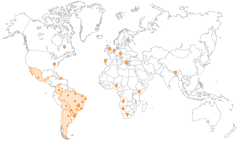 mapa unidades atex