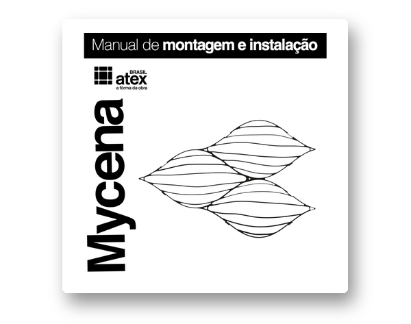 Capa do Manual de Montagem e Instalação Mycena