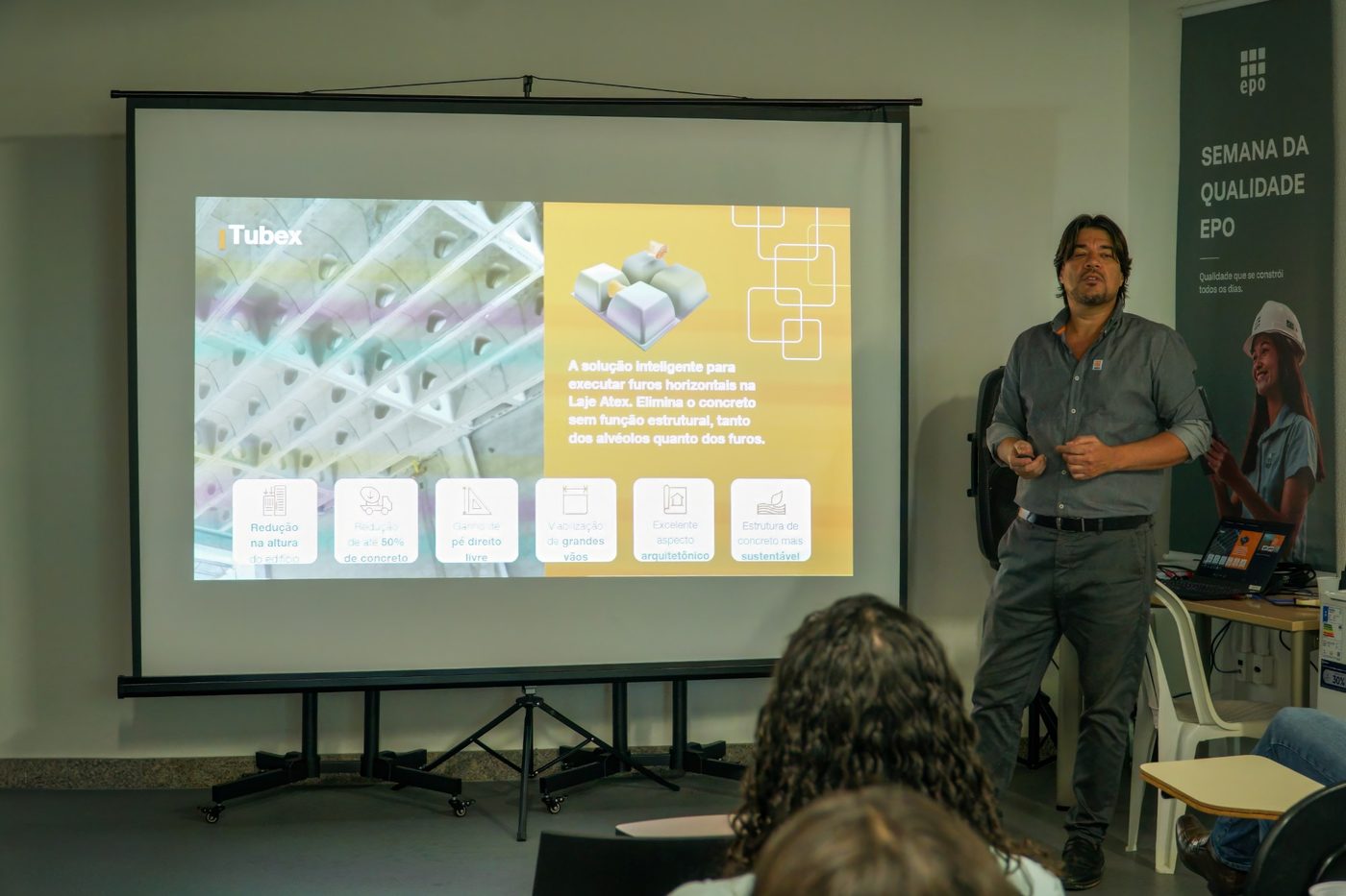 Palestra técnica Atex sobre o Tubex para engenharia